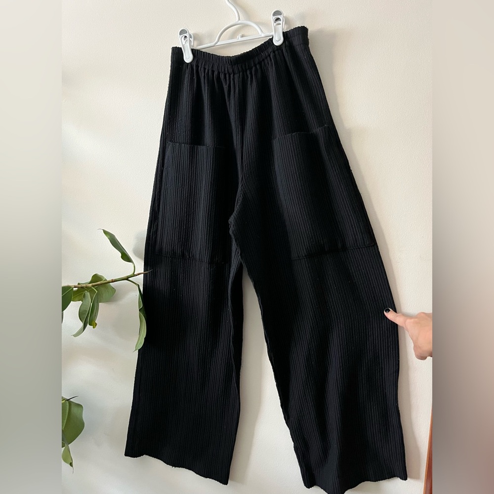 Wide Leg Oska Trousers